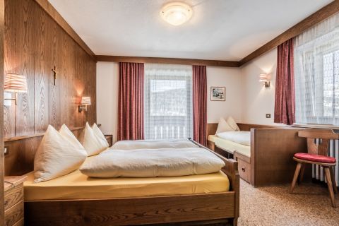 Our B&B in San Cassiano: full comfort Image: B&B and comfort