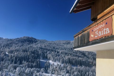 Garni Baita, the B&B in the heart of the Dolomites Image: B&B Garni Baita